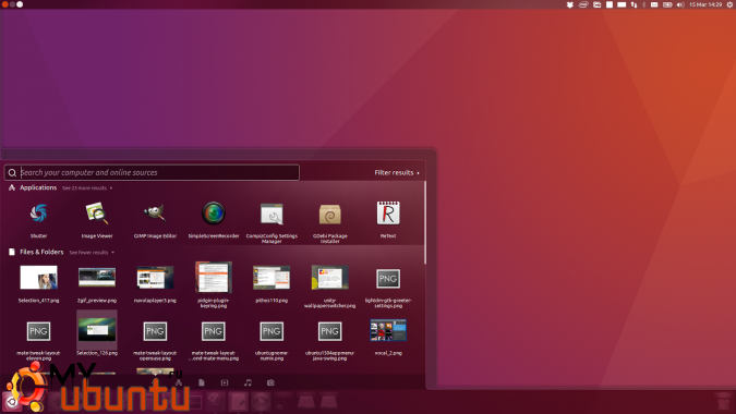 unity launcher bottom ubuntu xenial
