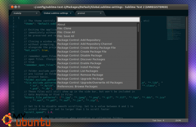 sublime-text-2 package-control