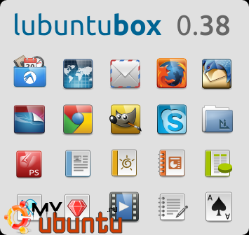 Новый релиз темы иконок Lubuntu «Box»