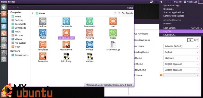 Устанавливаем GTK-тему Elegant-Eggplant в Ubuntu