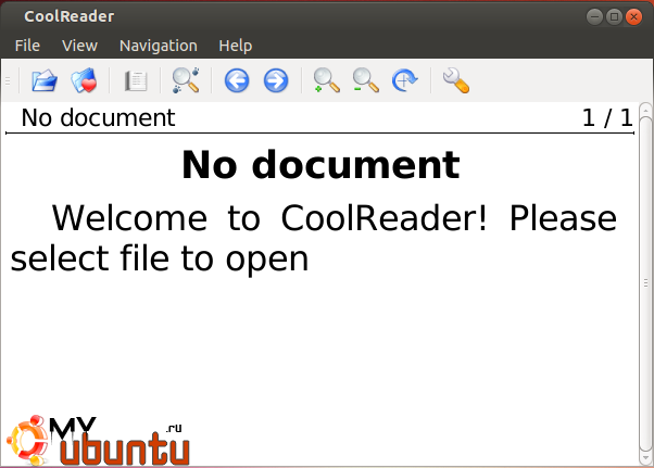 Cool Reader 3 для Ubuntu