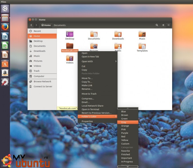 Folder Color позволяет вам изменять цвет папок в различных файловых менеджерах