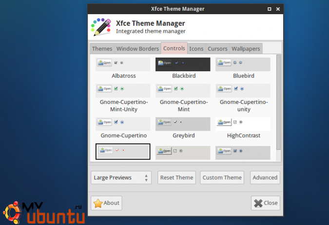 xfce-theme-manager