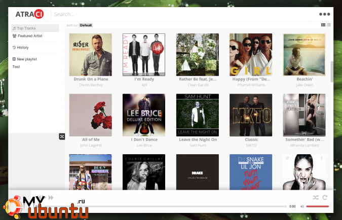 Atraci: новый основанный на YouTube музыкальный плеер