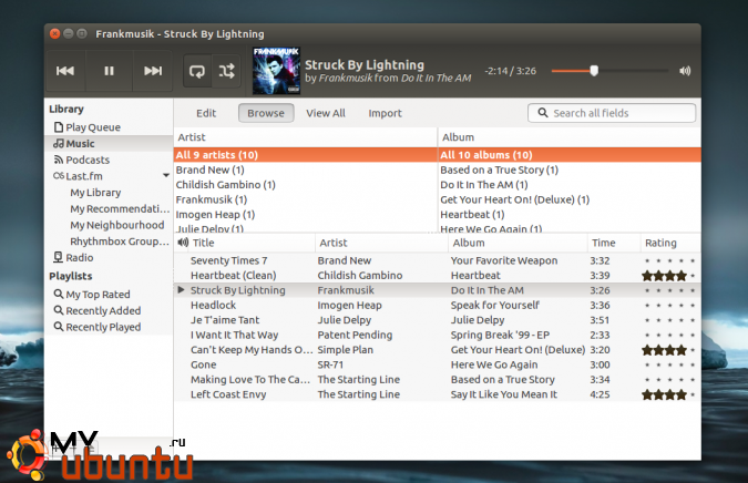 Шесть лучших музыкальных проигрывателей для Ubuntu