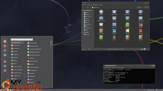 Как установить последнюю версию Cinnamon 2.6.x в Ubuntu через PPA-репозиторий