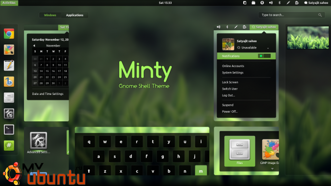 minty-gnome-shell