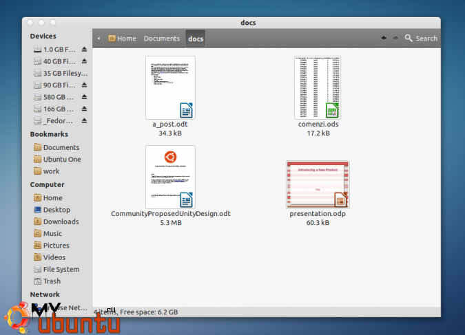 Включаем отображение превьюшек документов LibreOffice в Nautilus с помощью OOO Thumbnailer