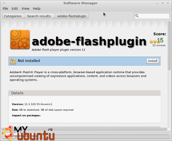 Как установить adobe flash player на Linux Mint