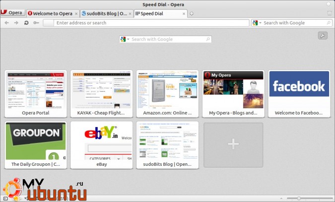 Как установить Opera в Ubuntu 11.10