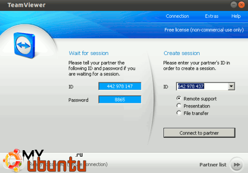 Как установить TeamViewer в Ubuntu 11.10