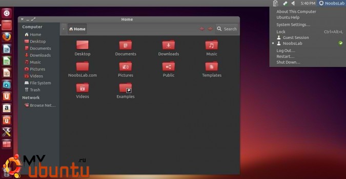 Темы Mediterranean для Ubuntu