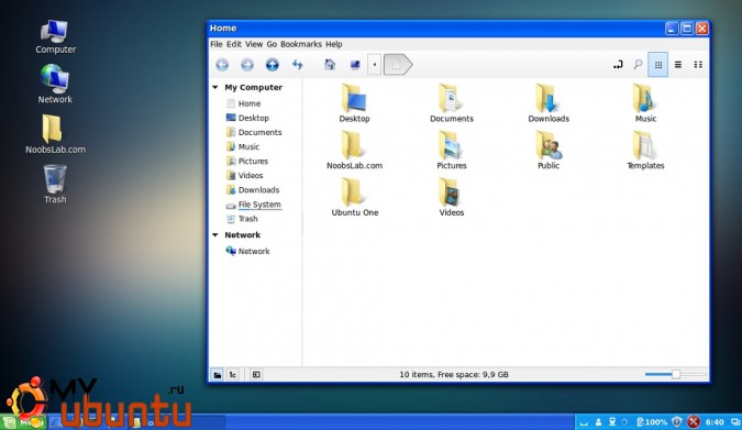 Темы Windows XP для Ubuntu