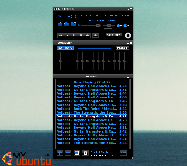 audacious-3.3 winamp