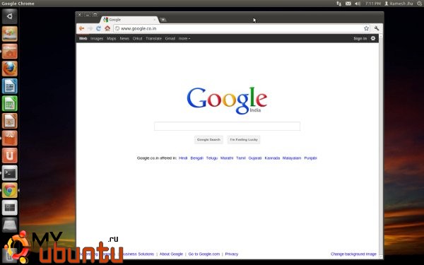 Google Chrome в Ubuntu 12.04