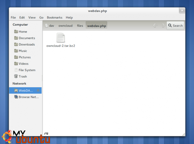 owncloud-webdav2
