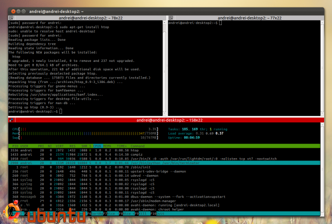 Вышел Terminator 0.96 (несколько терминалов в одном окне)