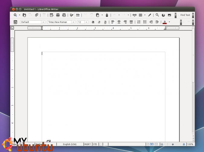 Иконки Faenza для тулбара LibreOffice