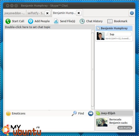 Включаем вкладки в Skype для Linux