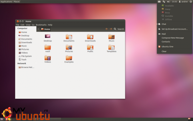 Классическая GNOME-сессия заработала в Ubuntu 12.04