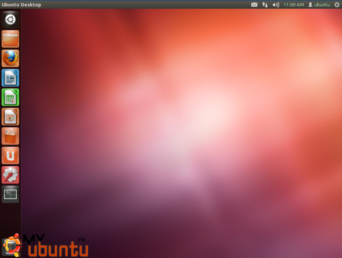 Как отображать иконки Компьютер, Домашняя папка, Сеть, Корзина и иконки подключенных устройств на рабочем столе Ubuntu 12.04 Precise Pangolin